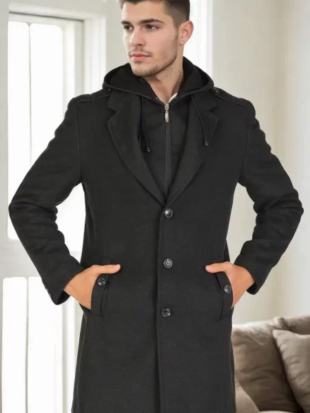 Palton Dewberry negru