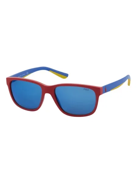 Okulary przeciwsłoneczne Ralph Lauren czerwone