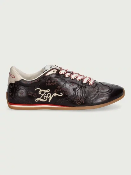 Zadig&Voltaire ZV Dance sneakers dámske kožené hnedá