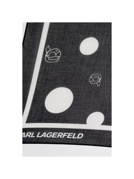 Karl Lagerfeld chusta IKON czarna