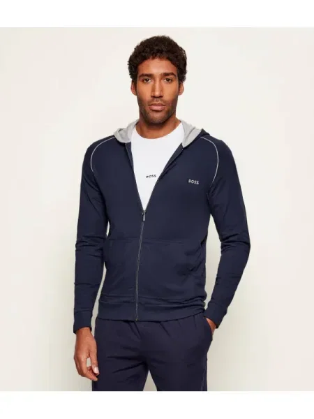 BOSS BLACK Hanorac Mix&Match | regular fit negru