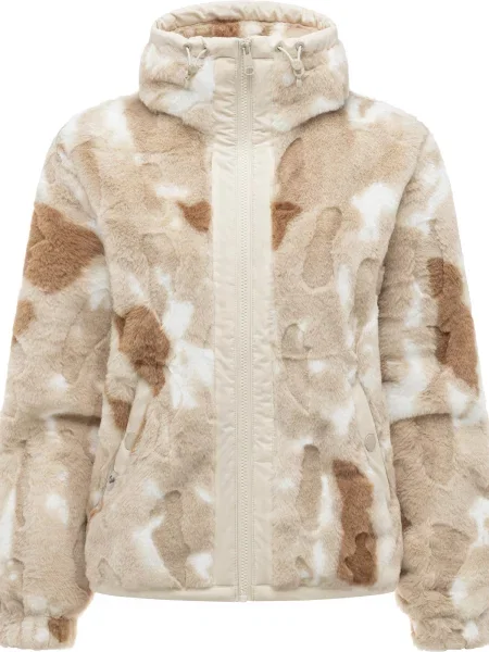 Ragwear Geacă de primăvară-toamnă Nordicka Y bej / maro cămilă alb