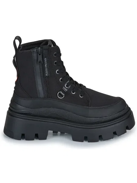 Pánske topánky Palladium Pallasquad Zip TX black čierna
