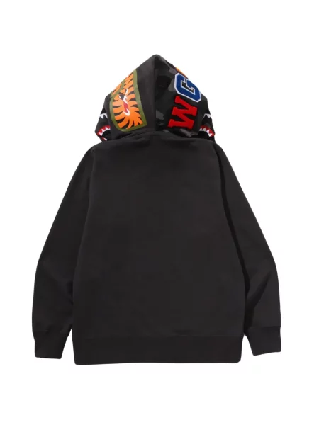 Kapucnis melegítő felső A Bathing Ape® fekete