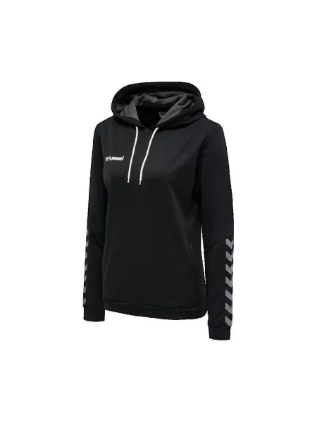 Majica s kapuljačom Hummel crna