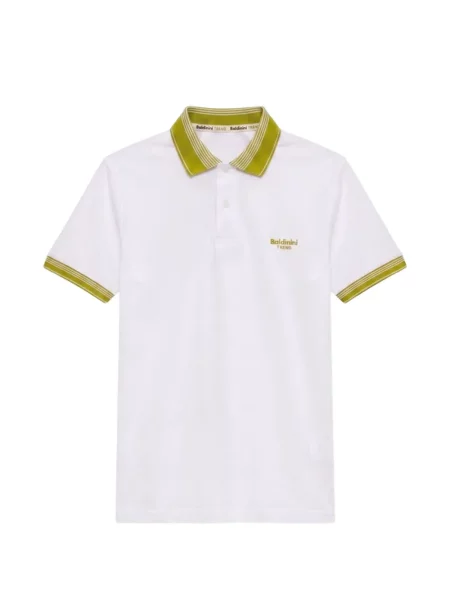 Koszulka polo Baldinini z logo biała