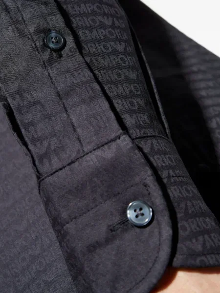 Риза Emporio Armani синьо