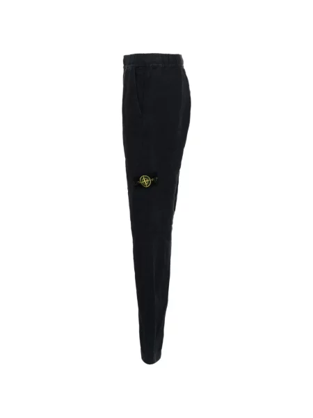 Spodnie dziecięce Stone Island czarne