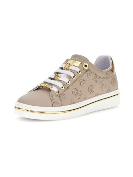 Sneakersy Guess skórzane beżowe