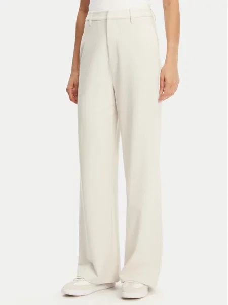 Palazzo hlače Calvin Klein Jeans bež