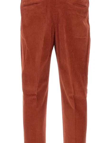 Pantaloni Devore portocaliu