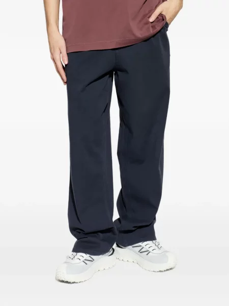 Pantaloni Moncler albastru