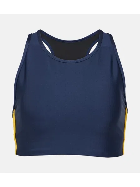 Sutien The Upside din țesătură twill albastru