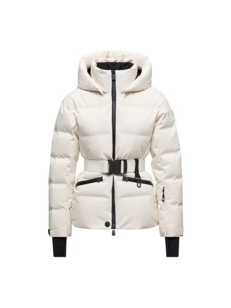 Krótka ocieplana kurtka Moncler biała