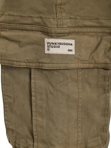 Funky Buddha Pantaloni cu kaki