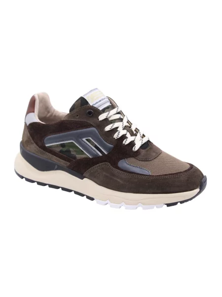 Sneakersy Floris Van Bommel brązowe