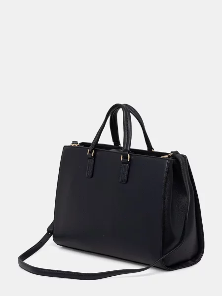 Torba z uchwytem z imitacji skóry Tommy Hilfiger