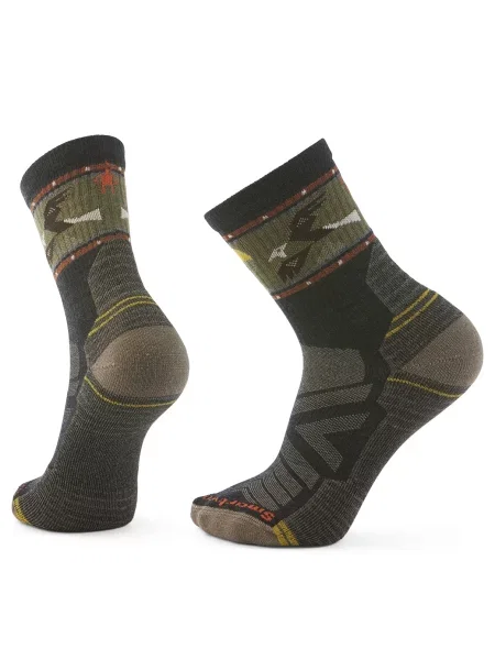 SMARTWOOL skarpety trekkingowe unisex H LC S MCRW HIKE CHARC XL zielony