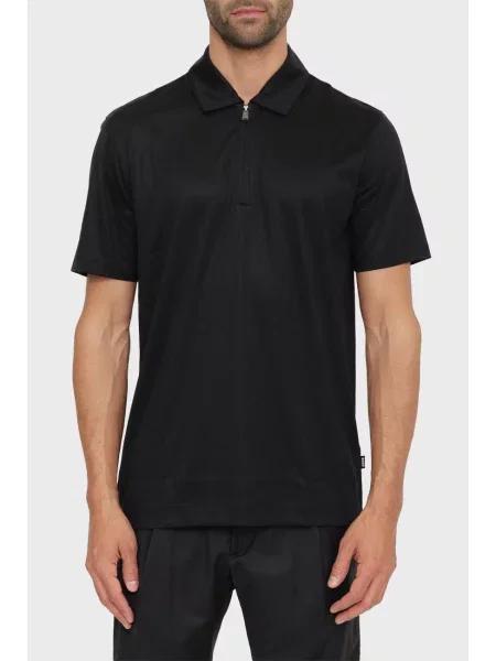 Поло Boss черное