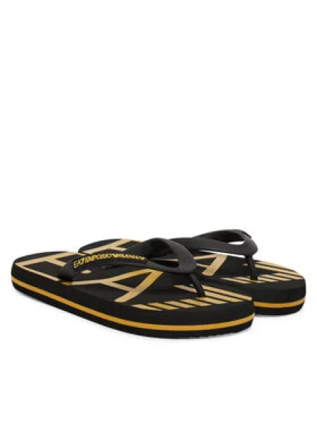 Žabky Emporio Armani čierna