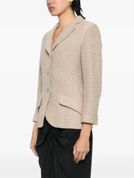 Jednořadá bunda Chanel Pre-owned