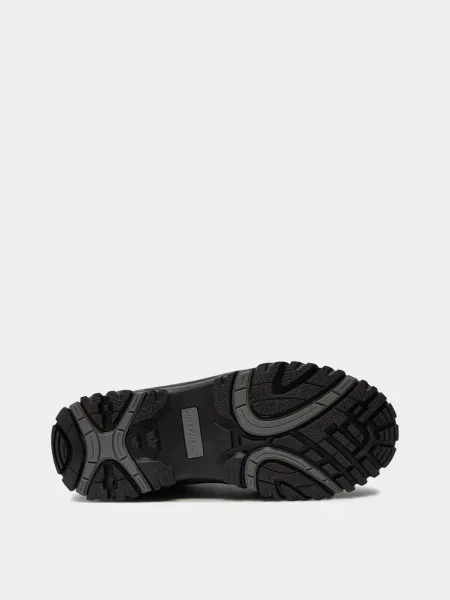 Кожаные ботинки Skechers черные