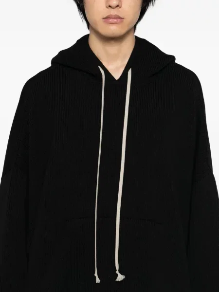 Hanorac cu glugă Rick Owens negru