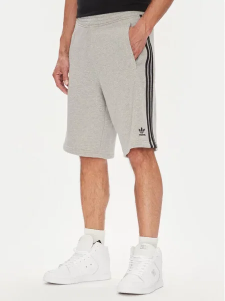 Adidas Pantaloni scurți sport adicolor gri