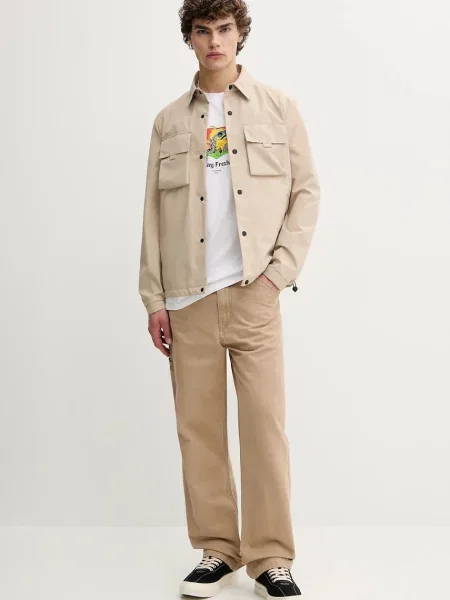 Levi's spodnie proste beżowy