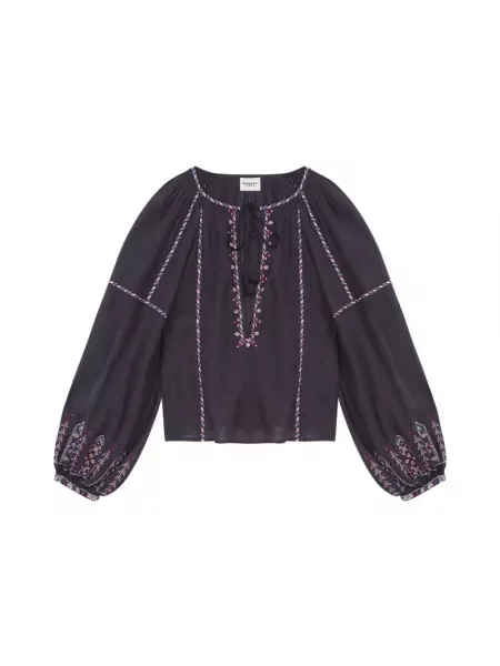 Bluzka Isabel Marant fioletowa