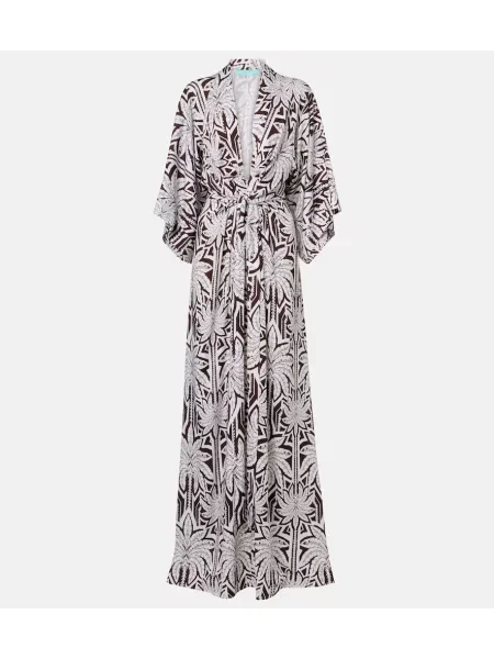 Rochie maxi Melissa Odabash cu imagine maro