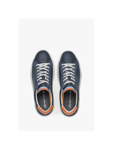 Кеди шкіряні Ambitious сині