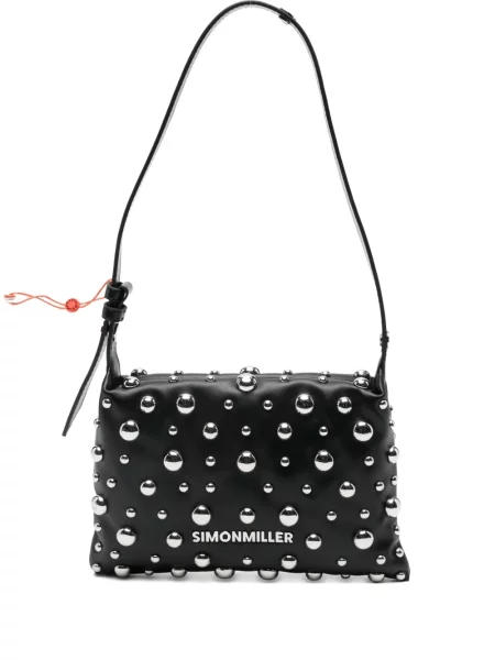 Geantă Simon Miller cu tepi negru