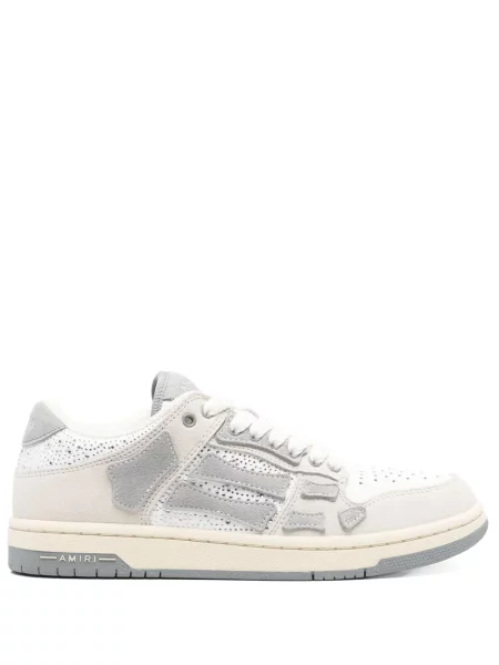 Sneakerși Amiri din piele alb