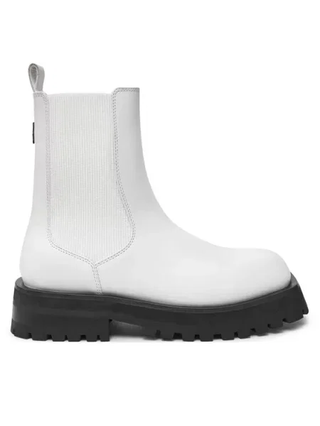 Gležnjarji Chelsea DKNY bela
