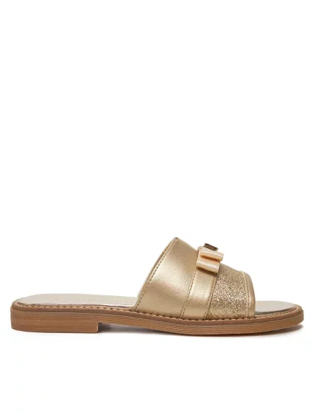 Tommy Hilfiger Natikači Sandal M zlata