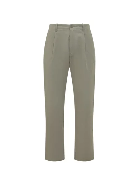 Pantaloni Universal Overall plisate conici verde
