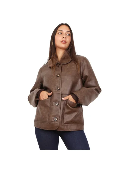 Geacă La Modeuse maro