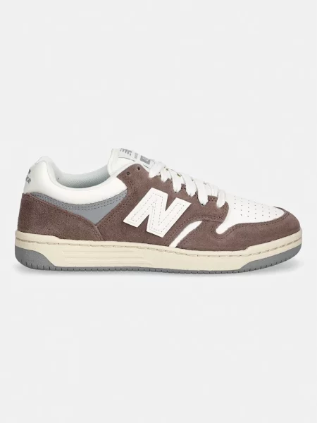 New Balance superge usnjene rjava