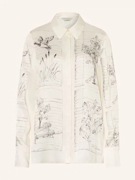 Ted Baker Košile Rohbia krémová černá