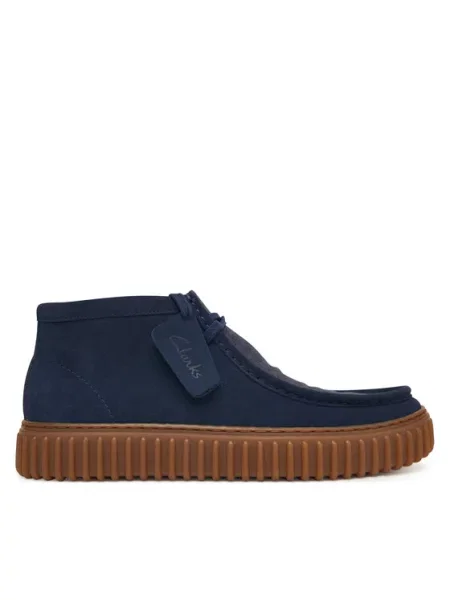 Ботинки Clarks синие