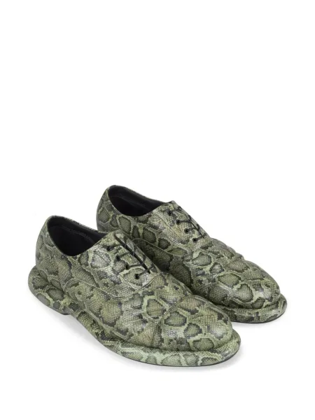Ниски обувки Clarks кепър зелено