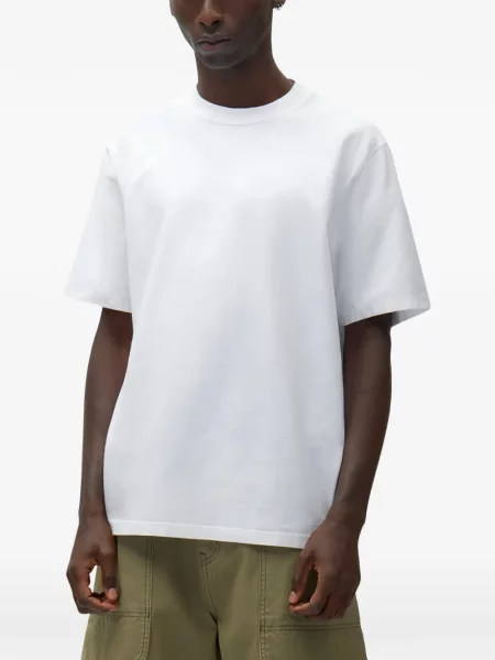 Tricou Arte Antwerp cu imagine cu imprimeu abstract alb