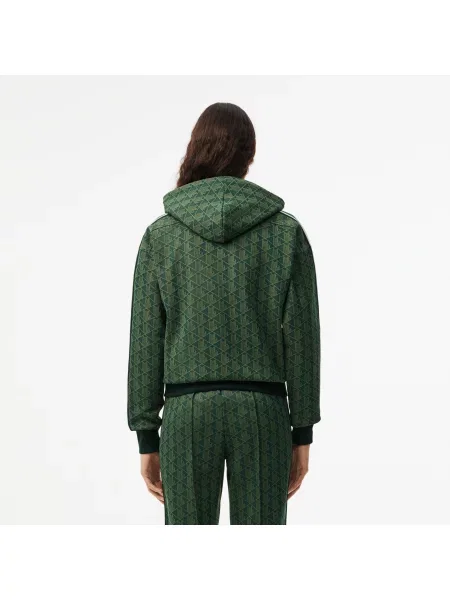 Lacoste толстовка Monogram зелена