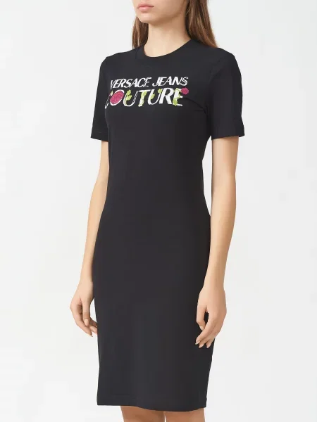Платье Versace Jeans Couture черное