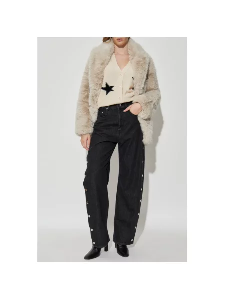 ZADIG&VOLTAIRE kardigan kaszmirowy beżowy