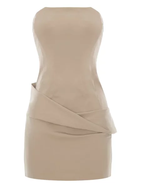 Rochie mini Cuanna drapată de costum