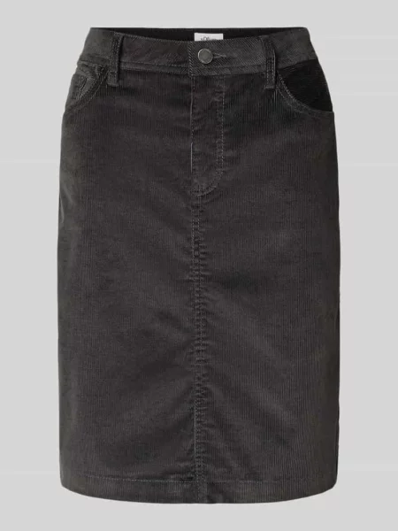 Spódnica mini rozkloszowana z dodatkiem bawełny S.oliver Red Label