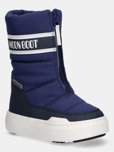 Moon Boot Snehule S Tmavomodrá