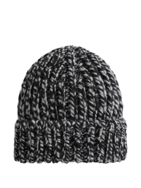 Căciulă Woolrich tricotate chunky negru